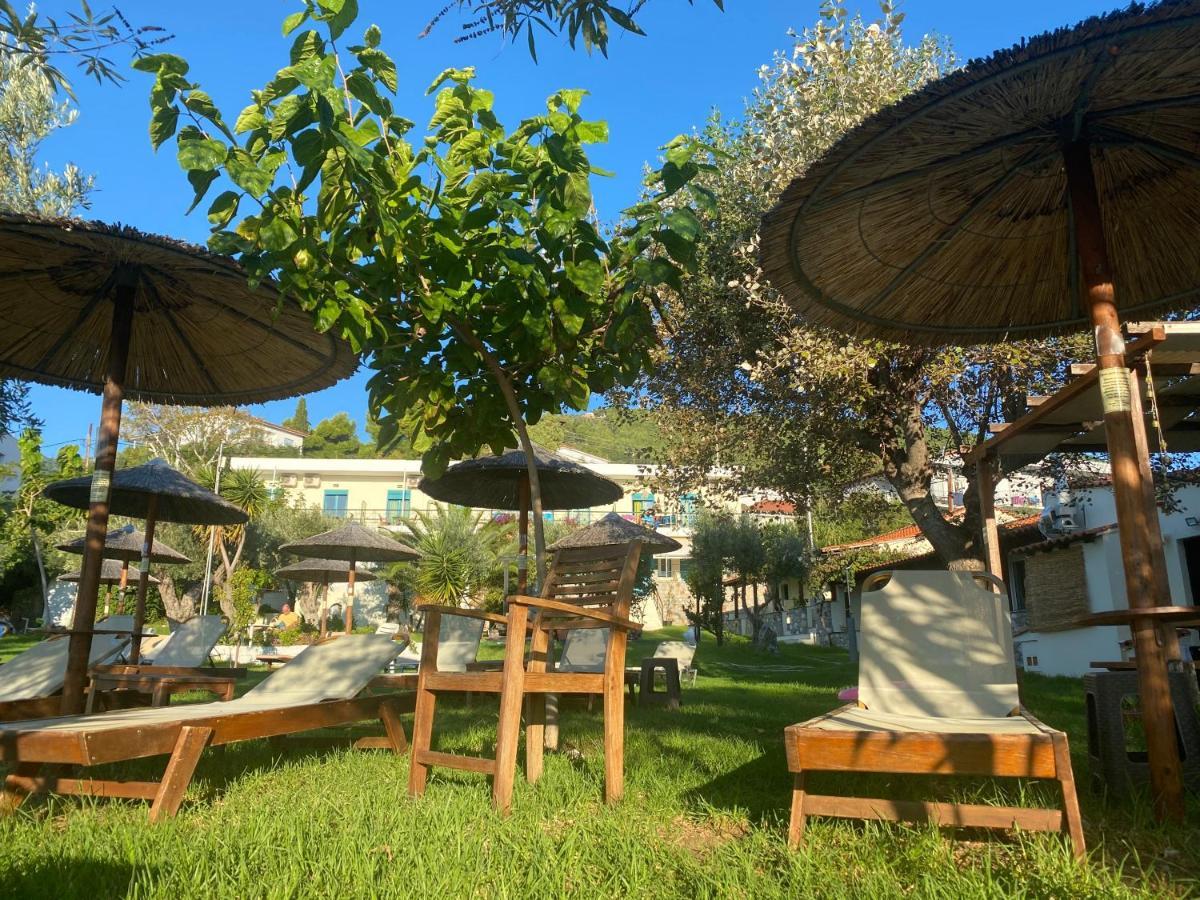 Angeliki Beach Hotel Megali Ammos  Eksteriør billede