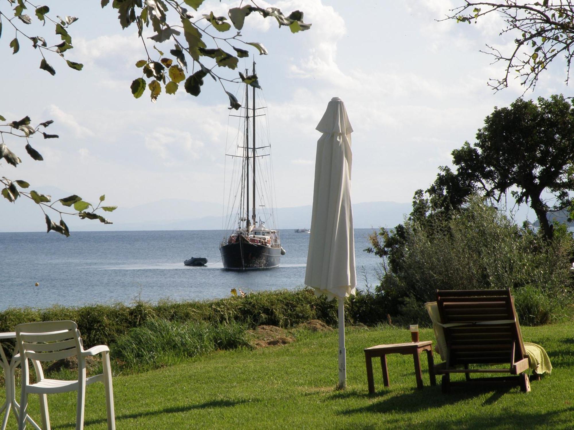 Angeliki Beach Hotel Megali Ammos  Eksteriør billede
