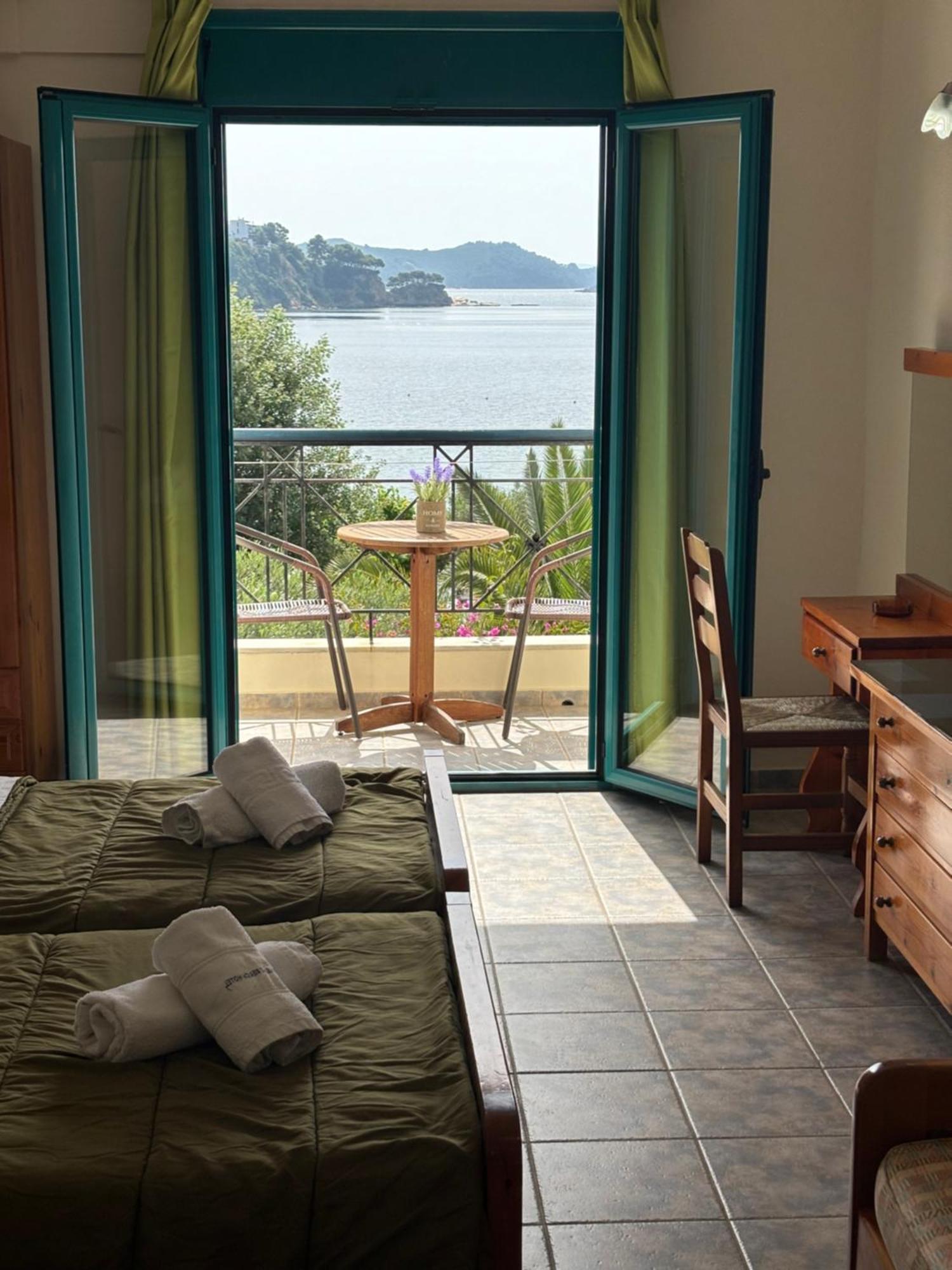 Angeliki Beach Hotel Megali Ammos  Eksteriør billede