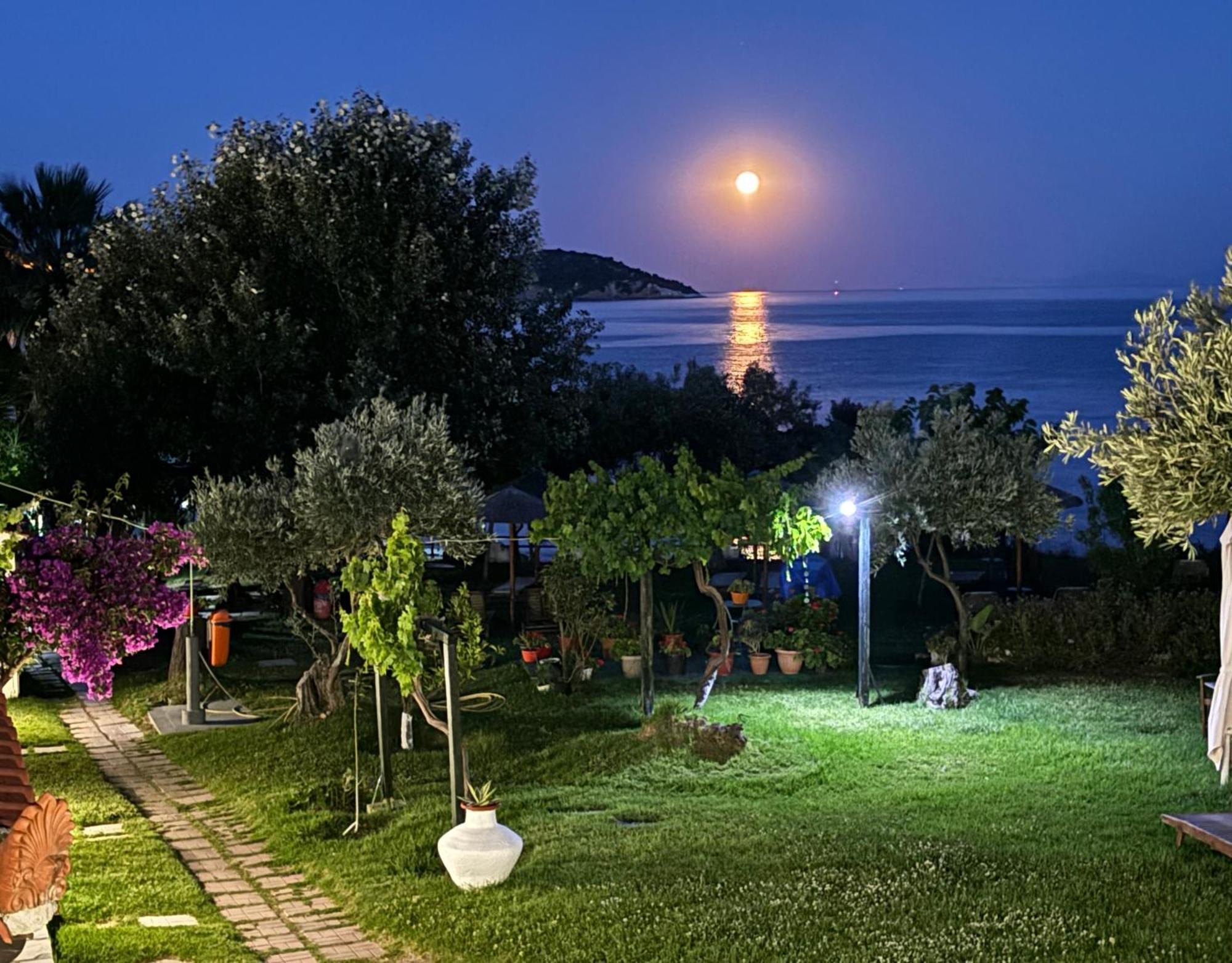 Angeliki Beach Hotel Megali Ammos  Eksteriør billede