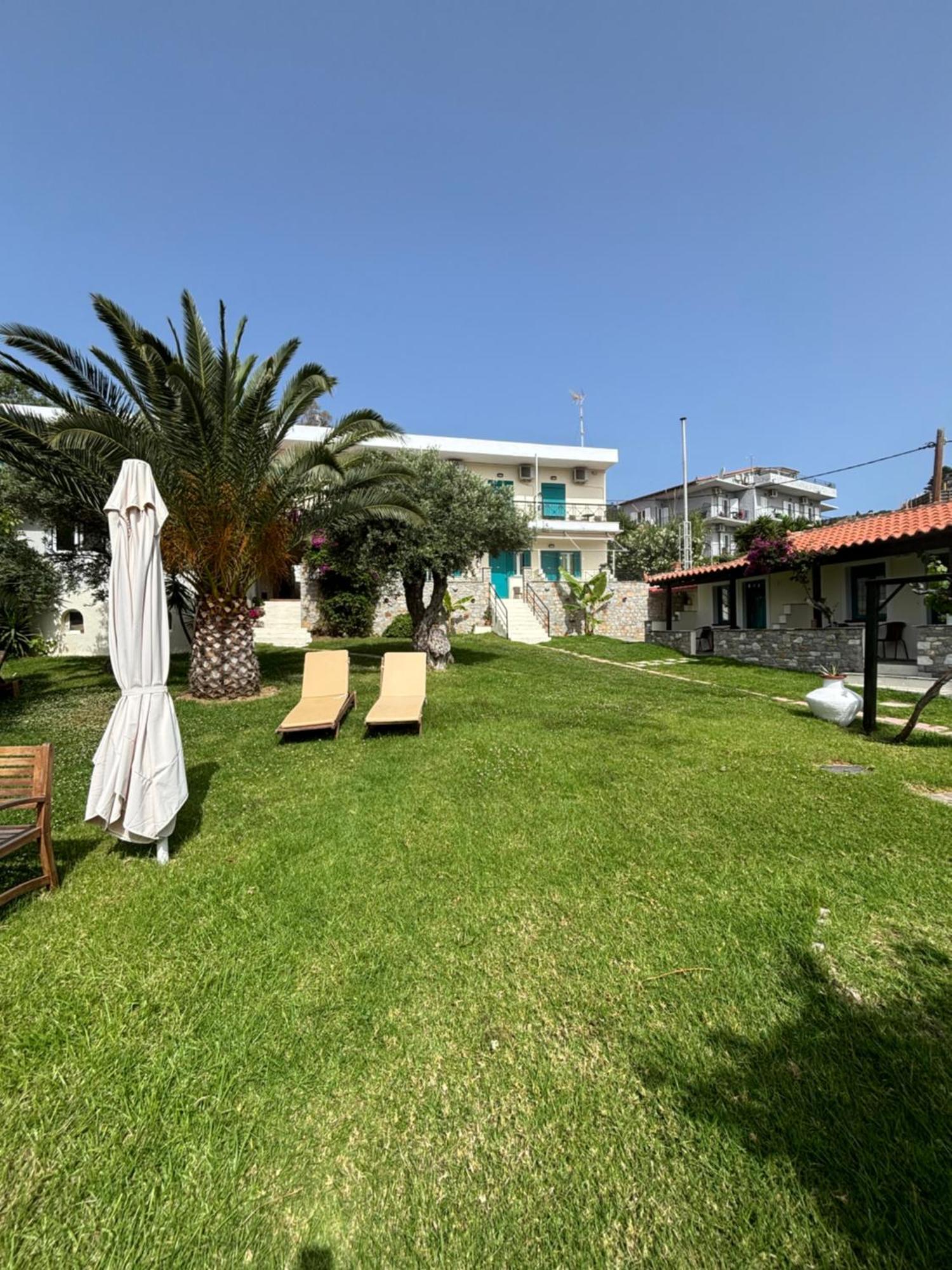 Angeliki Beach Hotel Megali Ammos  Eksteriør billede