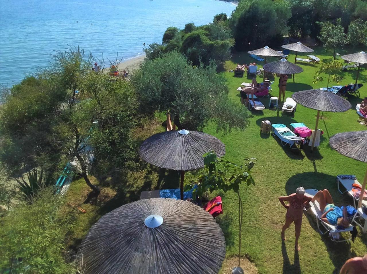 Angeliki Beach Hotel Megali Ammos  Eksteriør billede