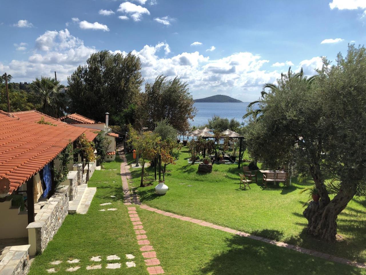 Angeliki Beach Hotel Megali Ammos  Eksteriør billede